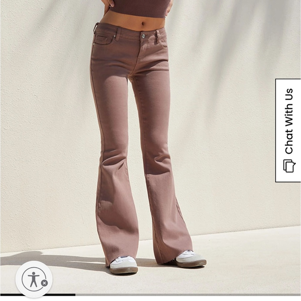 Brown Flare Jeans NWT